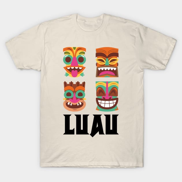 Luau t-shirt T-Shirt by Jian's stores